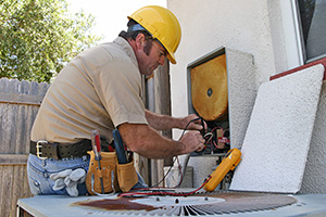 HVAC repair technician